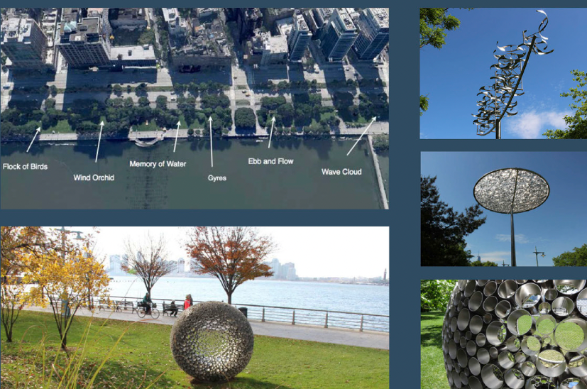 Proposal for Hudson River Park NYC Artist Sherwood