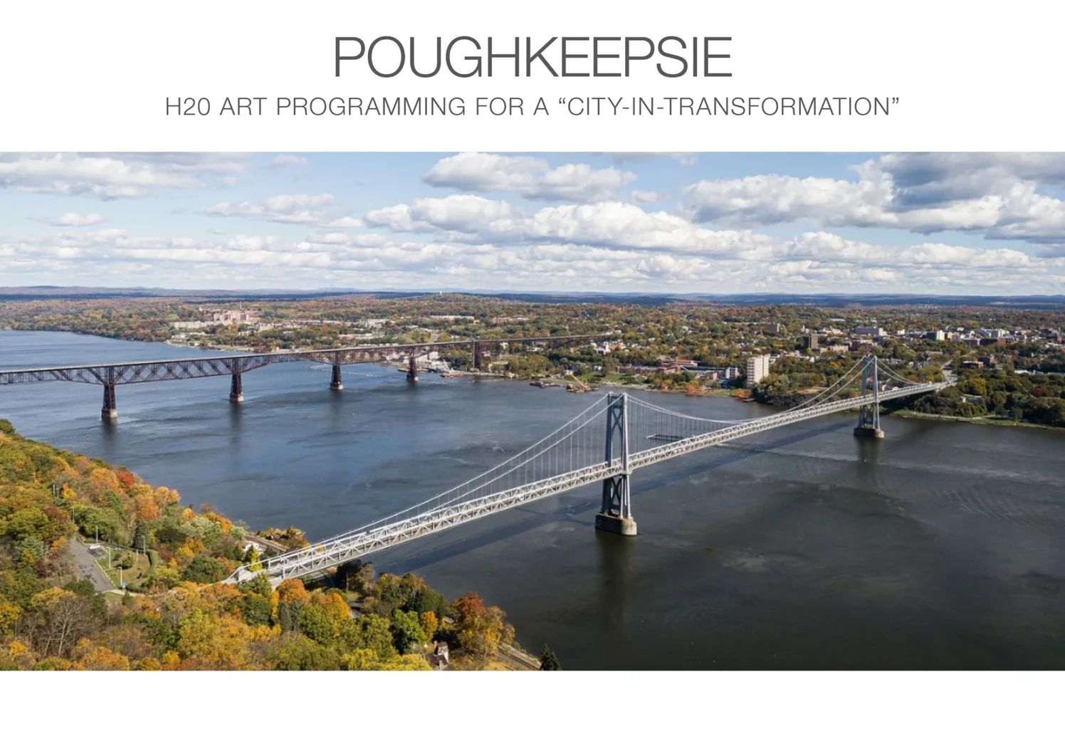 Title page for Poughkeepsie H20 project
