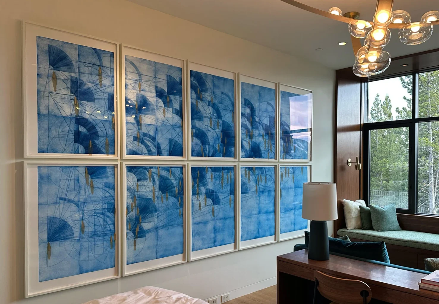 Multi-paneled artwork